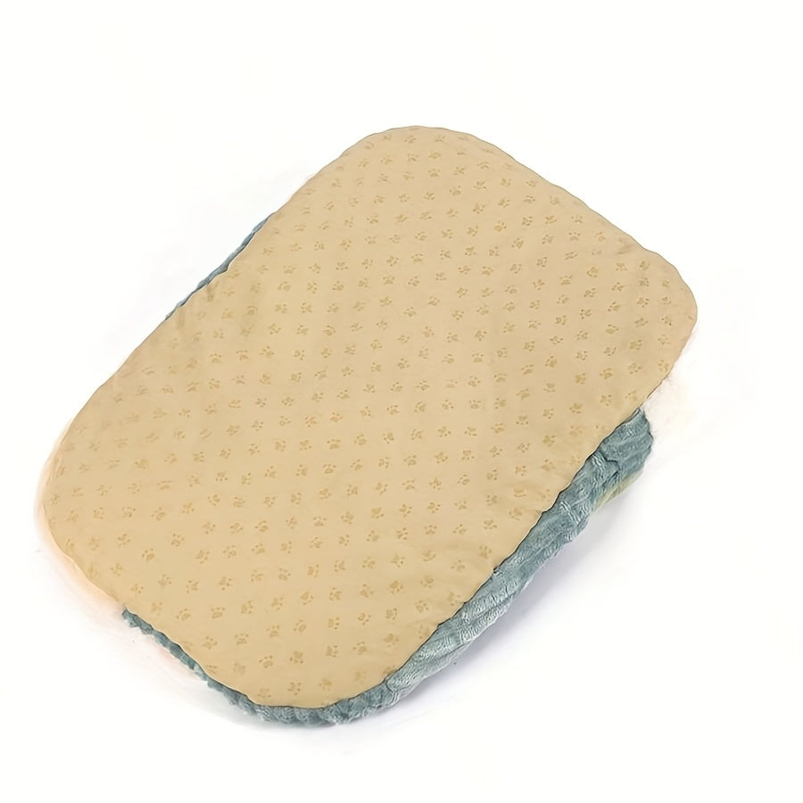 [Versatile Cat Bed] Warm Semi-Enclosed Cat Bed | Versatile, with Cushion, Suitable for All Seasons, Including Blanket and Sleeping Bag for Pets