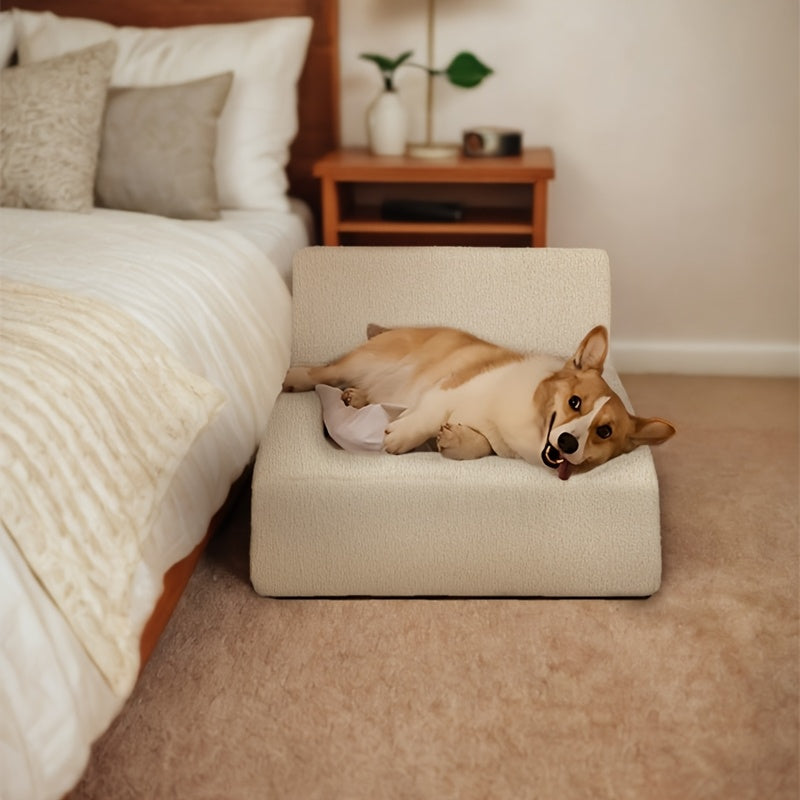 Luxury Style Dog Bed Pet Nest Pet Sofa Furniture, Without Pillows and Nest Cushion, Removable Plush Dog Bed Warm and Removable Washable, Suitable for Cats, Small Dogs, Toy Dogs, Small Pets, Four Seasons Us