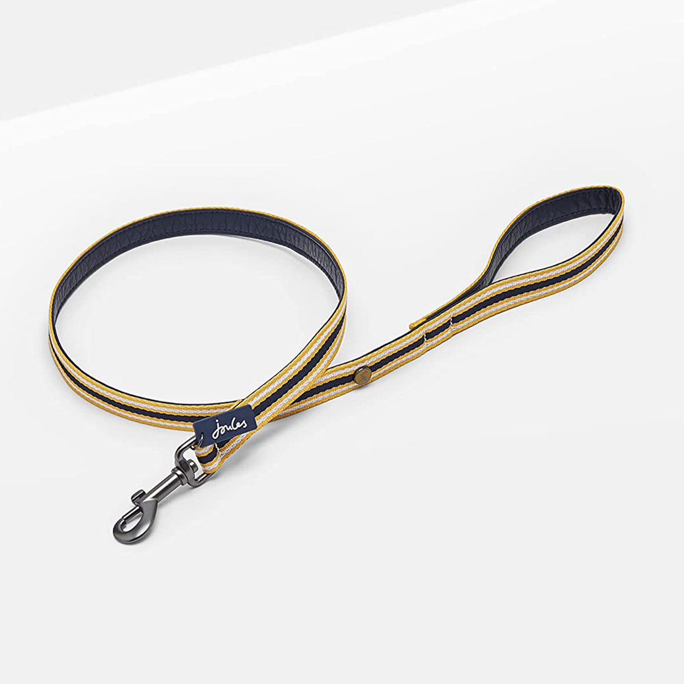 Joules Coastal Yellow & Navy Dog Lead
