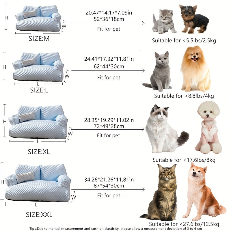 Pet Sofa Nest, Spring And Summer Style Cat Bed